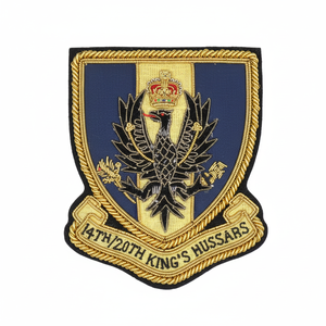 Badges brodés sur mesure de haute qualité, faits à la main, en bullion, à coudre, avec logo couleur personnalisé, forme et taille personnalisées, accessoires pour uniformes - Product Image 3