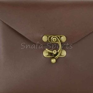 Pochette à outils d'électricien en cuir véritable tanné à l'huile, robuste et personnalisée, avec ceinture, compatible OEM/ODM - Product Image 5