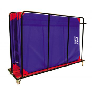Tapis de gymnastique vertical robuste Stag Iconic avec roulettes pour la gymnastique et les tapis de sport - Product Image 1
