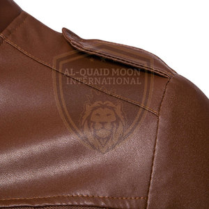 Chaqueta de Cuero Impermeable de Última Moda, Chaqueta de Cuero de Diseño Moderno a Precio Económico - Product Image 4