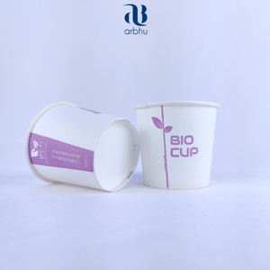 Vasos de Café de Bagazo de Caña de Azúcar Natural, Biodegradables y Compostables, Vasos de Fibra para Bebidas Calientes con Recubrimiento a Base de Agua, Ecológicos - Product Image 6