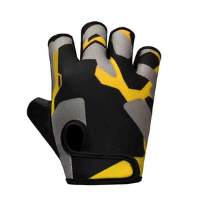 Guantes de Gimnasio Geo Brothers Company para Entrenamiento Físico, Levantamiento de Pesas, Transpirables, Ligeros, Antideslizantes, de Medio Dedo - Product Image 3