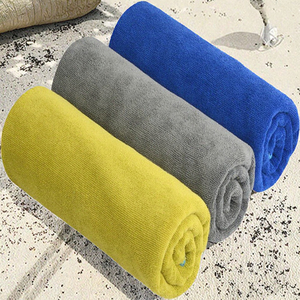 Toalla de microfibra suave y duradera con tela absorbente de secado rápido, diseño práctico para gimnasio, spa y actividades al aire libre. - Product Image 5