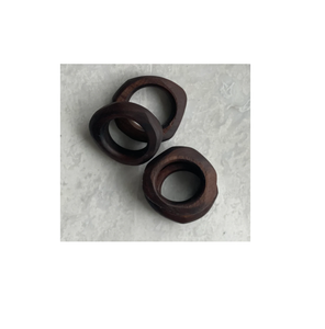 Rustic Wooden Round Shape napkin <b>Ring</b> holder Eco-Friendly Dining table Decor napkin <b>Rings</b> holder in <b>Cheap</b> Price - Product Image 6