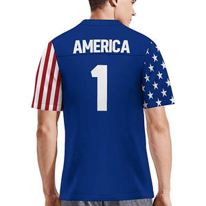 Maillot de sport unisexe personnalisable de haute qualité 100% polyester, imprimé, respirant, séchage rapide, UPF 50, ensemble pour adultes, fourniture OEM - Product Image 4