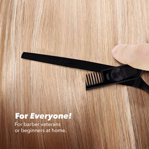 Juego de Tijeras de Peluquería Profesional para Uso Doméstico, Kit de Corte de Pelo con Cuchilla Afilada para Barbería - Product Image 6