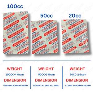 Absorbedor de Oxígeno para Alimentos Elysian, Alta Pureza 99.9%, Fuerte Absorción de Oxígeno, Previene el Moho, Paquete General, Múltiples Tamaños - Product Image 2