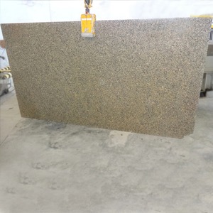 Top quality natural modern polished Crystal Yellow <b>Granite</b> for Airport, Railway Station, Hotel, Villa, Apartment - Product Image 2