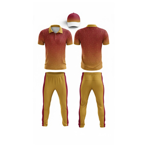 Custom Design <b>Cricket</b> Uniform Sublimation Printed | Men Women Youth <b>Cricket</b> Wears Polo Shirt and Trouser Full Team Outfit - Product Image 3