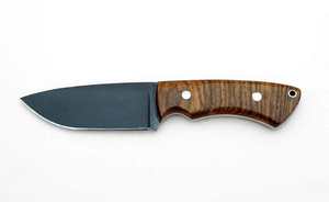 Outil de préparation pour camping en acier carbone foncé de qualité supérieure avec manche en bois - Product Image 3
