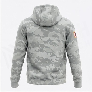 Sweat à capuche camouflage North Approach pour homme, coupe classique, imprimé, avec poches, respirant, style décontracté automne - Product Image 2