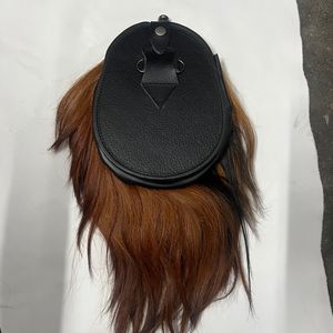 Bolsa sporran tradicional hecha a mano de cuero para hombres, accesorios escoceses para kilt y ropa de las Tierras Altas, para eventos de vestimenta formal. Bolsas sporran. - Product Image 2