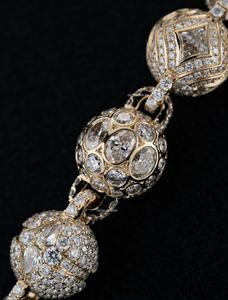 Collar con colgante de letra de moissanita de lujo para hombre, diseño 3D personalizado, plata 925 chapada en oro, engaste de garra, dijes para fiesta - Product Image 3