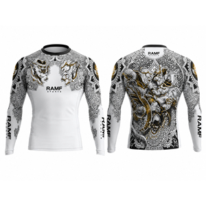 Rashguards de BJJ con Degradado de Color, Venta Caliente 2026, Rashguards de MMA de Alta Calidad con Diseño Personalizado, Rashguards Comprimidos al por Mayor - Product Image 1