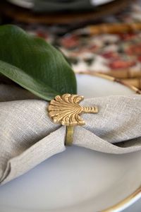 Stylish Metal Napkin <b>Ring</b> With Modern Design For Contemporary Table Presentation - Product Image 2