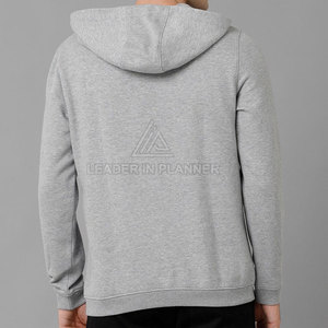 Sudaderas con media cremallera para hombre, diseño personalizado, hechas de algodón, ligeras, transpirables, de alta calidad. - Product Image 3