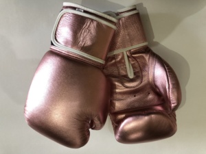 Cadeau d'entreprise, gants de boxe personnalisés en cuir de vachette, logo imprimé, salle de sport, club, sparring, vente en gros - Product Image 4