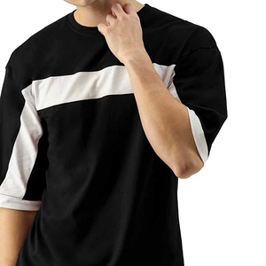 เสื้อยืดโอเวอร์ไซส์ผู้ชายสุดหรู ผ้าฝ้าย 100%  รับสกรีนโลโก้ คุณภาพสูง เนื้อผ้าหนา (220 กรัม) เป็นมิตรต่อสิ่งแวดล้อม ระบายอากาศได้ดี เสื้อยืดแขนยาว - Product Image 5