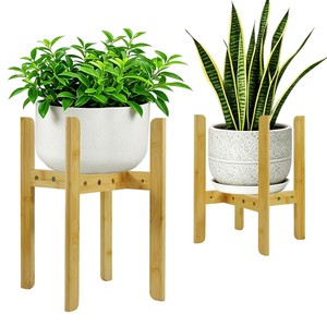 Sheesham Wood 3-Tier Plant Stand - Handcrafted Wooden <b>Planter</b> Display | Wholesale - Product Image 4