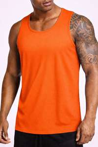 Camiseta Deportiva de Poliéster sin Mangas para Niño, Chaleco para Gimnasio, Camiseta sin Mangas para Hombre, para Fisicoculturismo, Fitness, Running, Deportiva, con Frente Antipilling - Product Image 4