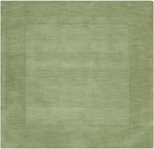 Tapis en laine vert doux moderne fait main, tissé sur mesure, lavable, adapté aux animaux domestiques, réversible, pour la maison, les pique-niques, le salon, la chambre, la décoration murale - Product Image 1
