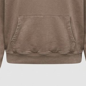 Nouveau sweat-shirt à capuche pour femme avec logo personnalisé, couleur unie, en molleton de coton, décontracté, pour l'automne, avec poche, longueur standard - Product Image 5