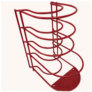 5-Tier Pot and Pan Organizer <b>Rack</b> for <b>Kitchen</b> Cabinet Metal Cookware Holder for Cast Iron Skillets And Lids In Affordable Price - Product Image 1
