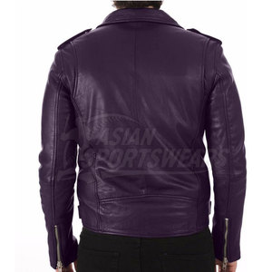Chaqueta de invierno de cuero para hombre a la moda, con textura suave y costuras reforzadas, diseñada para un uso duradero. - Product Image 3