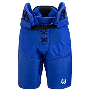 Men Navy Blue Padded Ice Hockey Shorts Lightweight Protective Sportswear with Waist Support Belt Match Apparel - Product Image 1