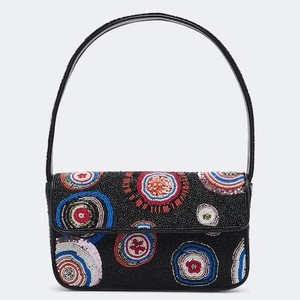 Bolso de hombro patriótico con cuentas de fuegos artificiales para mujer, hecho a mano, bordado, de diseñador, bolso de noche, proveedor mayorista - Product Image 6