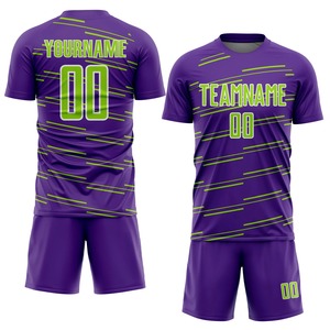 Conjunto de uniforme de fútbol para hombre, camiseta y pantalones cortos, transpirable, de secado rápido, personalizado. - Product Image 1
