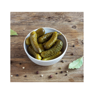 Concombre mariné à succès, pur, sûr et croustillant, en pot, pour apéritif, accompagnement ou soin digestif, export direct, en promotion - Product Image 1