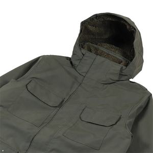 Veste parka en polyester sur mesure de qualité supérieure pour homme, vêtements d'hiver, confortable, élégante, à capuche, avec plusieurs poches - Product Image 4