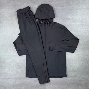 <b>Men</b> women athletic windbreaker tracksuit set lightweight breathable waterproof <b>jacket</b> and pants perfect for outdoor - Product Image 5