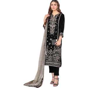 Ropa Festiva Pakistaní de Alta Calidad, Vestidos de Noche Elegantes, Traje de Fiesta de 3 Piezas, Colores y Tallas Personalizadas - Product Image 1