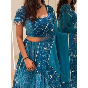 Beautiful Party <b>Wear</b> Lehenga Choli for <b>Performance</b> - Product Image 2