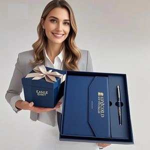 Juego de Regalo Único y Perfecto con Mini Paraguas Corporativo, Cuaderno y Bolígrafo para Negocios, Comercio, Cumpleaños y Regalos de Bienvenida - Product Image 4