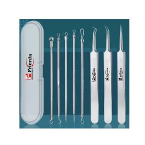 6 pièces en acier inoxydable manucure en acier inoxydable manucure pédicure couteau coupe-ongles en acier inoxydable Instrument chirurgical base - Product Image 2