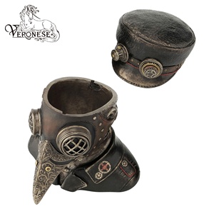 Caja Decorativa con Figura de Médico de la Peste Estilo Steampunk Europeo de Lujo, Diseño VERONESE, Pintada a Mano, Artesanía de Resina para Decoración del Hogar - Product Image 2