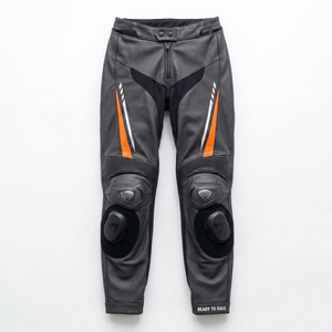 Pantalon de moto en cuir pour homme, coupe-vent, imperméable, respirant, vêtements de sport toutes saisons, taille adulte - Product Image 3
