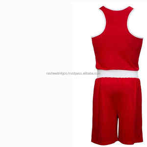 เครื่องแบบชกมวยสวมใส่สบายสีราคาถูกออกแบบได้ตามต้องการ - Product Image 4
