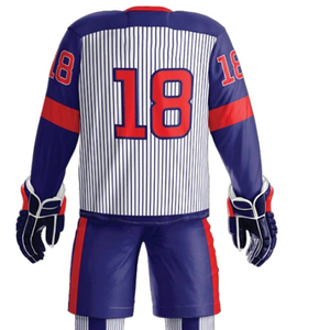 2026 Professional Customized Ice Hockey Uniform <b>Sets</b> Breathable Quick Dry Eco-Friendly 100% Polyester Ice Hockey Uniform - Product Image 4