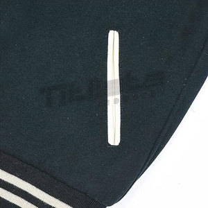 Veste de style universitaire en cuir de qualité supérieure, personnalisable, chaude et confortable, pour vêtements d'équipe et d'extérieur - Product Image 5