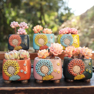 Cute Mini Small <strong>Fish</strong> Succulent Planter Ceramic Flower <strong>Pot</strong> Plant <strong>Pots</strong> Ceramic Succulent <strong>Pots</strong> - Product Image 2