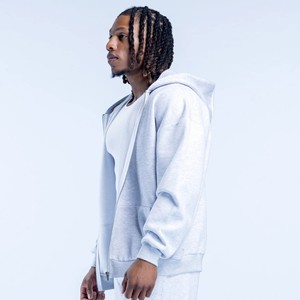 Sudaderas con Capucha de Punto para Hombre, de Alta Calidad, con Logotipo Personalizado, al por Mayor, Casuales, Extra Grandes, con Cierre, Resistentes al Viento, de Manga Larga y con Bolsillos - Product Image 3