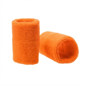 Bandeau de poignet en coton éponge personnalisé, absorbant la transpiration, pour le sport, la gym, le tennis, le basketball, la course à pied et le fitness - Product Image 5