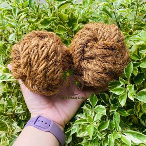 ของเล่นสัตว์เลี้ยงจากใยมะพร้าวแบบเรียบง่าย-เป็นมิตรกับสิ่งแวดล้อม สำหรับเคี้ยวและเล่น พร้อมทำความสะอาดฟันสำหรับสุนัขและสัตว์เลี้ยงขนาดเล็ก-แบรนด์โคโค่ อีโค - Product Image 2