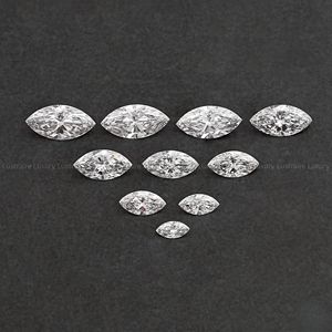 Diamante de laboratorio CVD certificado, corte marquesa, con certificación IGI, piedra suelta elegante para anillos de compromiso y fabricación de joyas personalizadas - Product Image 2