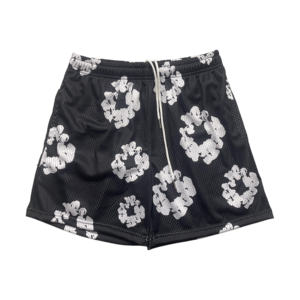 High Quality Custom Wholesale Sublimation Polyester Double <b>Layer</b> Streetwear Men Basketball 5 Inch Custom Mesh Shorts for Men - Product Image 1