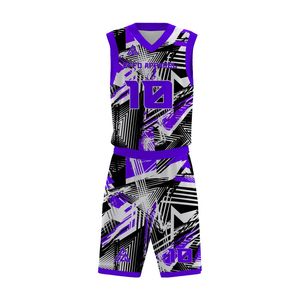 Custom Name Number Logo Basketball Wear Digital Print Reversible Training Jersey Basketball Men's Shorts Basketball Uniforms - Product Image 4